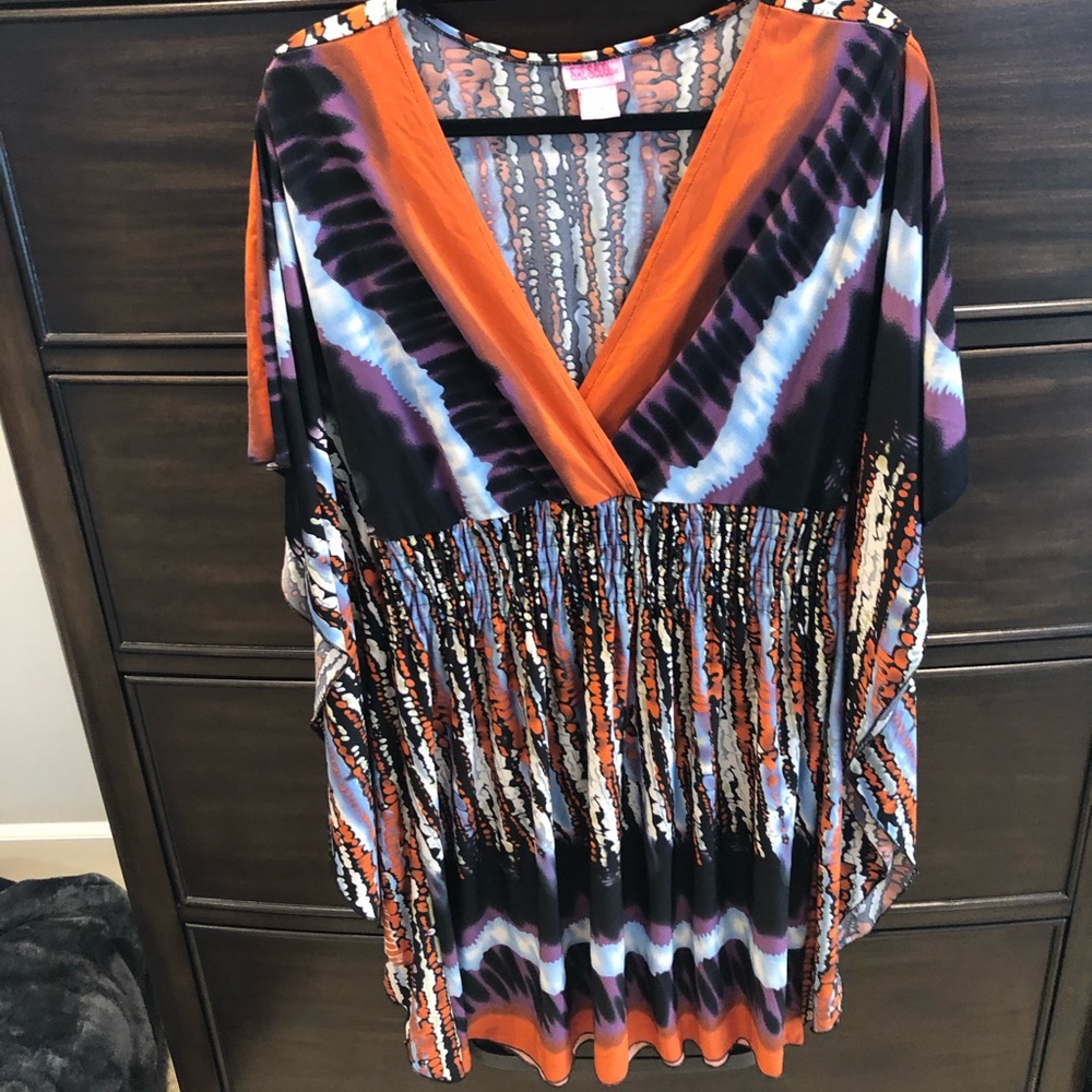 Fun summer dress poncho style